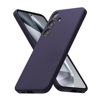 Crong Color Cover - Pouzdro pro Samsung Galaxy S24+ (fialové)