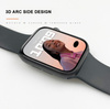 Mocolo 3D Glas Vollverklebung - Schutzglas für Apple Watch 7 41 mm Bildschirm