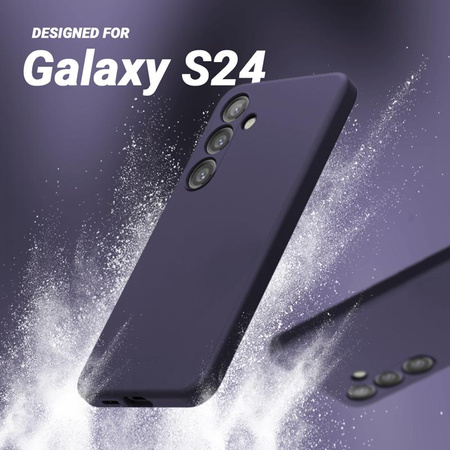 Crong Color Cover - Samsung Galaxy S24 tok (lila)