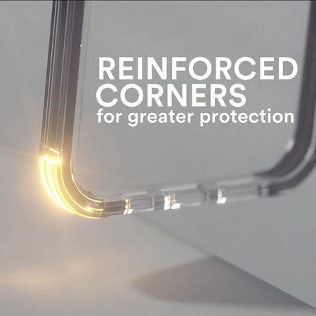 Cellularline Tetra Force Strong Guard Mag - iPhone 15 Pro MagSafe Hülle mit MICROBAN Beschichtung (klar)