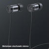 USAMS EP-46 - 3.5 mm stereo jack headphones (black)