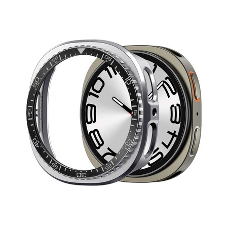 Spigen Bezel Tune Pro Diver - Case / Protective Bezel for Samsung Galaxy Watch 8 44 mm (Black)