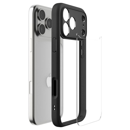 ETUI DO IPHONE 17 PRO SPIGEN ULTRA HYBRID ORYGINALNE BEZBARWNE CASE