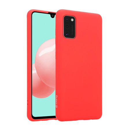 Crong Color Cover - Étui Samsung Galaxy A41 (rouge)