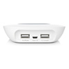 Budi - Chargeur sans fil Qi et + ports USB (Blanc)