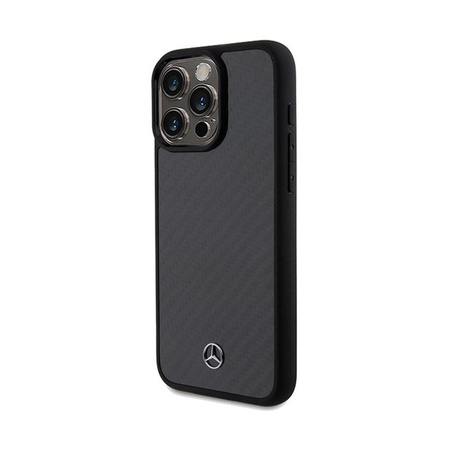 Mercedes Carbon Fiber Dynamic - iPhone 15 Pro Max tok (fekete)