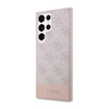Guess 4G Bottom Stripe Metal Logo Collection - Samsung Galaxy S23 Ultra Case (pink)