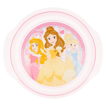 Princesse - Assiette micro-ondable pour bébés et jeunes enfants