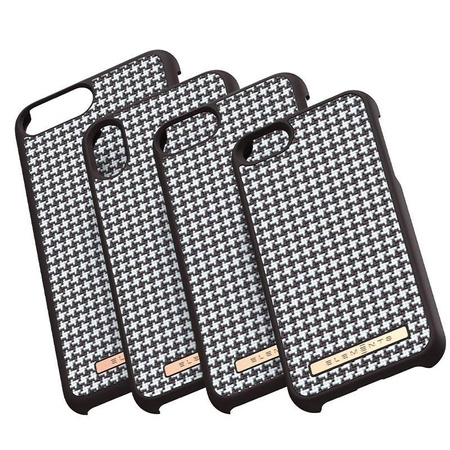 Nordic Elements Saeson Idun - Material Case for iPhone XR (Dark Brown Pattern 2)