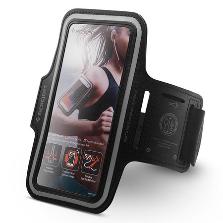 Spigen Velo Sports A700 - Karpánt (Fekete)