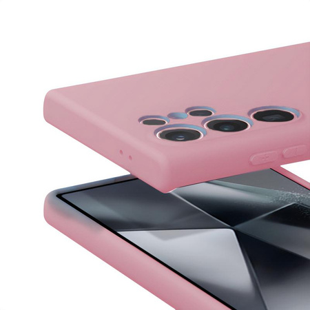 Crong Color Cover - Samsung Galaxy S24 Ultra tok (rózsaszín)