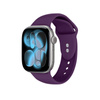 Crong Liquid - Řemínek pro Apple Watch 44/45/46/49 mm (švestka)