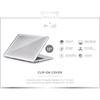 PURO Clip On - Macbook Pro 13" tok (M2 2022 / M1 2021 / 2020) (átlátszó)