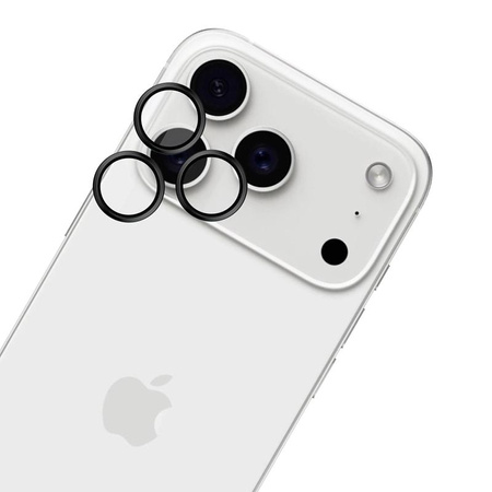 3mk HARDY Lens Protection Pro - Kameraschutzglas für iPhone 17 Pro / iPhone 17 Pro Max (Black)