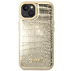 Guess Croco Collection - Hülle für iPhone 14 Plus (Gold)