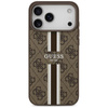 Guess 4G Printed Stripes MagSafe - Case iPhone 17 Pro Max (brown)