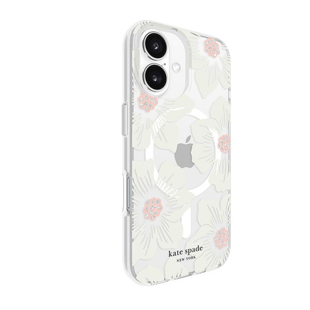 Kate Spade New York Protective MagSafe - Pouzdro pro iPhone 16 (Hollyhock Floral)