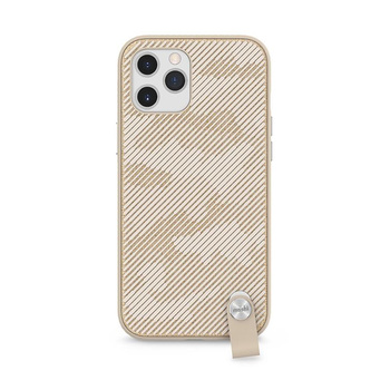 Moshi Altra - Case with detachable lanyard iPhone 12 / iPhone 12 Pro (SnapTo system) (Sahara Beige)