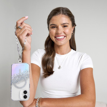 Case-Mate Karat MagSafe - Case for iPhone 16 (Holographic Soap Bubble)