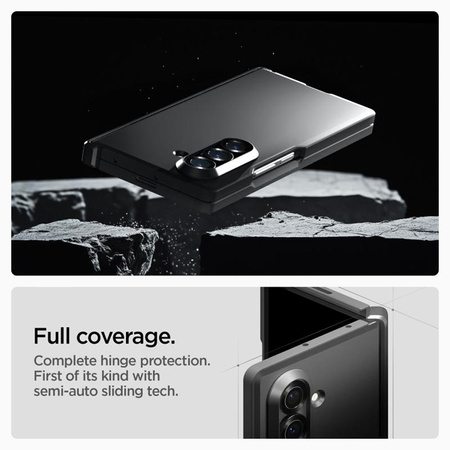 Spigen Tough Armor Pro MagSafe - Case for Samsung Galaxy Z Fold 7 (Black)