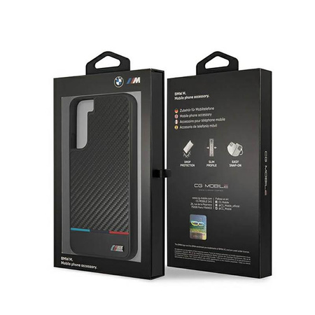 BMW M Kollektion Dreiecke - Tasche Samsung Galaxy S22+ (schwarz)