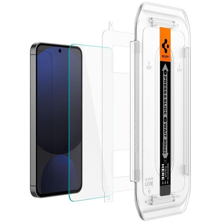 Spigen GLAS.TR EZ FIT 2-Pack - Tempered glass for Samsung Galaxy A56 5G / S24 FE (2 pieces)