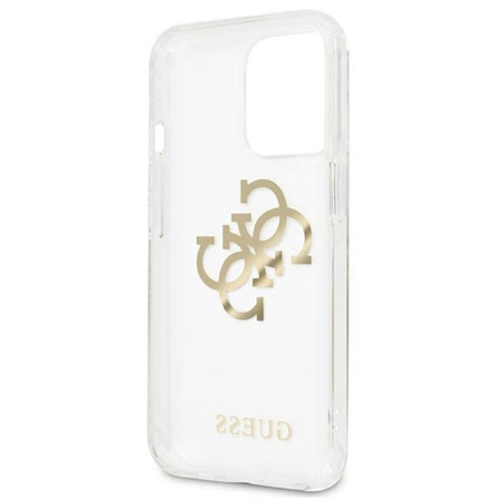 Guess 4G Big Logo Charm arany- iPhone 13 Pro Max tok (arany charmok)