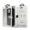 Karl Lagerfeld Silicone Stack Logo - Etui iPhone 13 (czarny)