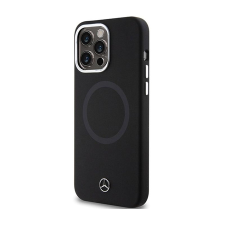 Mercedes Silicone Bicolore MagSafe - iPhone 15 Pro Case (noir)