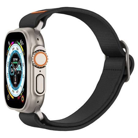 Spigen Fit Lite Ultra - Řemínek pro Apple Watch 42/44/45/49 mm (černý)