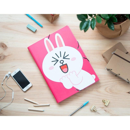 BT21 - CONY A4 bunny document storage folder (24 x 34 cm)