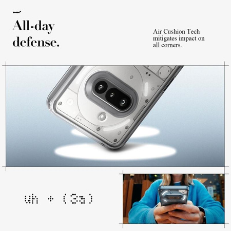 Spigen Ultra Hybrid - Case for Nothing Phone 3a (Space Crystal)