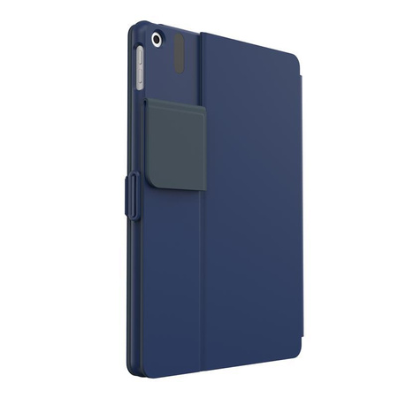 Speck Balance Folio - iPad 10.2" 9 (2021) / 8 (2020) / 7 (2019) tok MICROBAN bevonattal (Coastal Blue/Charcoal Grey)