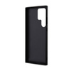 Guess 4G Bottom Stripe Metall Logo Kollektion - Samsung Galaxy S24 Ultra Case (schwarz)