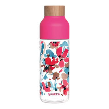 Quokka Ice - ecozen Borraccia 720 ml (Fiori Rossi)