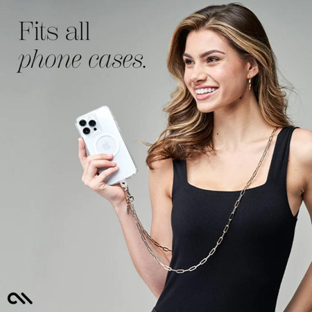 Case-Mate Phone Crossbody Chain - Schulterkette für Handy (Gold)