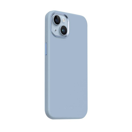 Crong Color Cover LUX Magnetic - iPhone 15 Plus MagSafe Case (Blue)