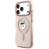 Karl Lagerfeld IML Choupette MagSafe - Etui iPhone 17 Pro (różowy)