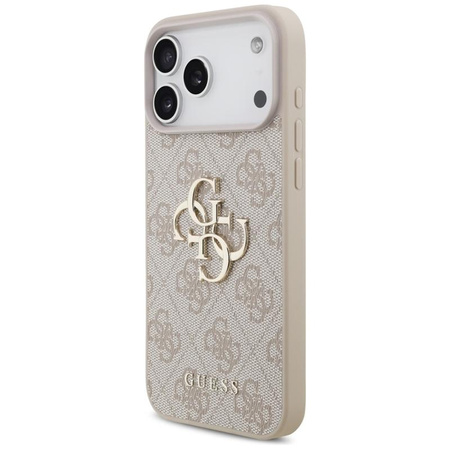 Guess 4G Strap 4G Classic Logo - Pouzdro iPhone 17 Pro Max (Růžová)