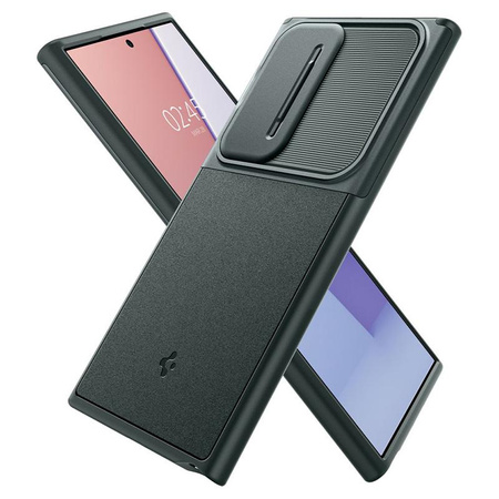 Spigen Optik Armor - pouzdro pro Samsung Galaxy S24 Ultra (Abyss Green)
