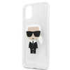 Karl Lagerfeld Iconic Karl - iPhone 11 Pro Max tok (Ezüst csillogás)