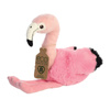 Eco Nation – Plush Toy / Cuddly Sitting Flamingo 27 cm Eco-Friendly