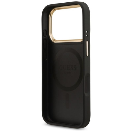 Guess 4G Strass Logo MagSafe - Case iPhone 17 Pro (black)