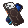 Speck Presidio Lux Grip MagSafe - iPhone 17 Pro Fall (Luxus Schatten Matte / Orange)