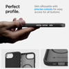 Spigen Enzo Aramid MagSafe - Étui pour iPhone 16e (Noir)