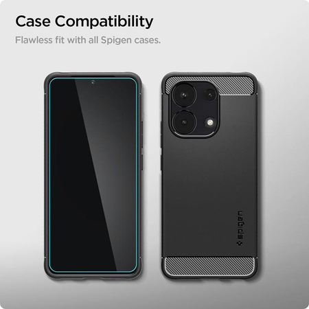 Spigen üveg.TR Slim 2-Pack - Edzett üveg Xiaomi Redmi Note 13 4G / LTE (2 darab)