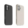 SILIKONOWE ETUI MAGSAFE DO IPHONE 17 Crong CZARNE MAGNETYCZNE CASE