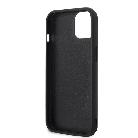 Karl Lagerfeld Ikonik 3D Karl & Choupette - iPhone 14 Plus tok (fekete)