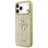Guess Fixed Glitter Big 4G - Hülle für iPhone 17 Pro Max (gold)