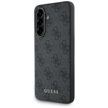 Guess 4G Metal Gold Logo - Hülle für Samsung Galaxy A36 5G (schwarz)